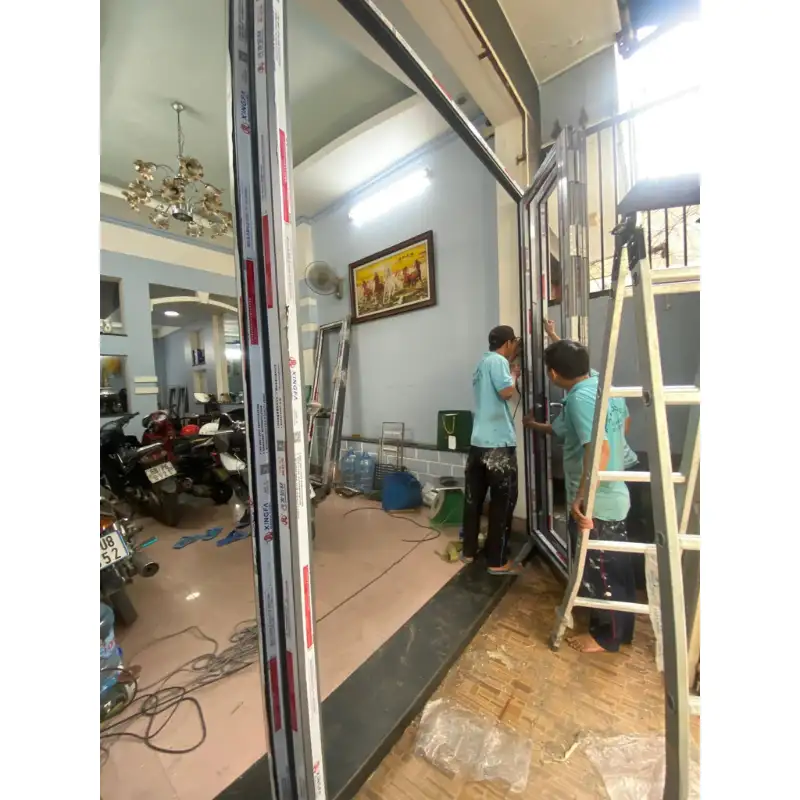 Công trình lắp đặt cửa nhôm Xingfa ngày 31/5/2024