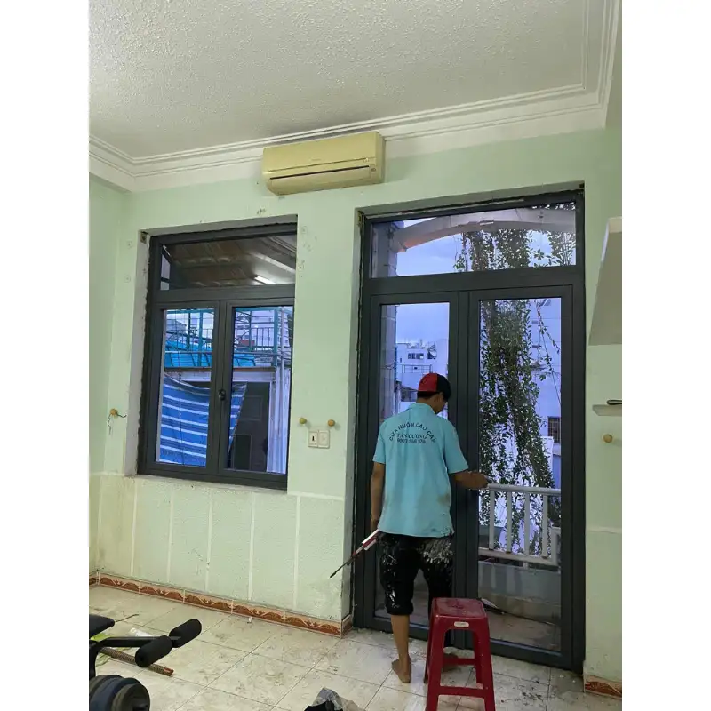 Công trình lắp đặt cửa nhôm Xingfa ngày 31/5/2024