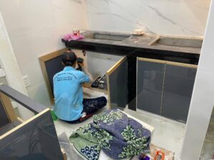 Lắp đặt tủ nhôm